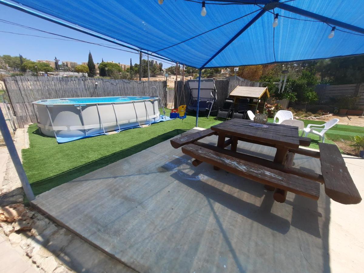 Akhva Accommodation Unit-אחווה יחידת אירוח 阿拉德 外观 照片